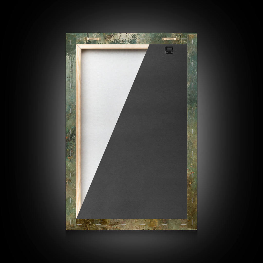 Autumn Reverence – Framed Canvas Print – Christian Art Canvas – Christian Wall Art – Jesus Painting – Unique Christian Art – Large Christia