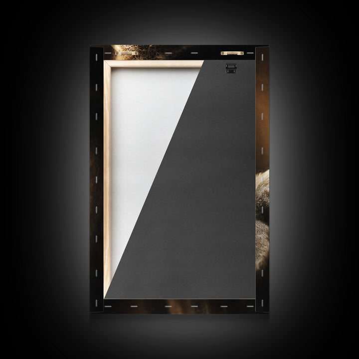 Gentle Blessing – Framed Canvas Print – Christian Wall Art – Jesus Painting – Christian Art Canvas – Christian Gift Ideas