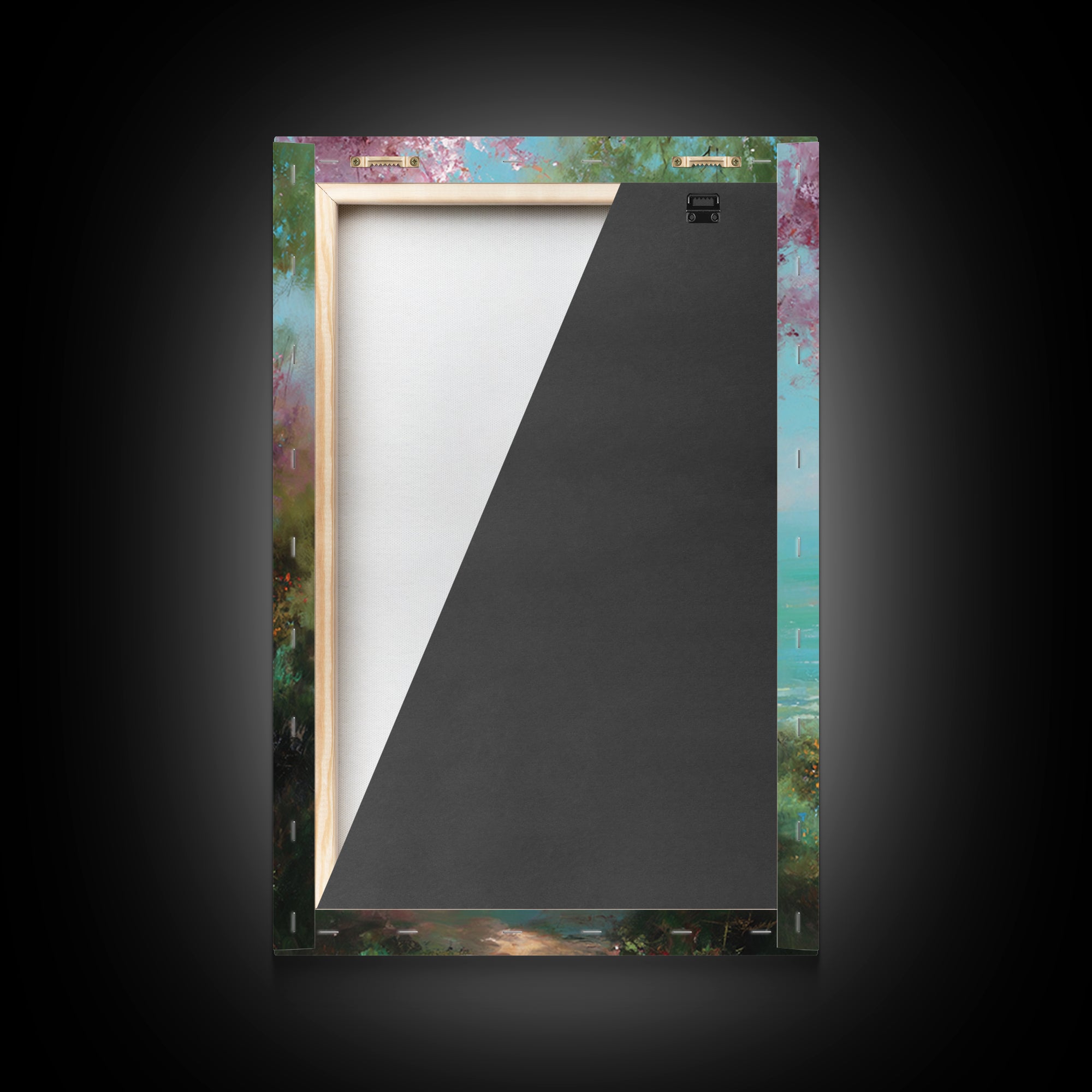 Garden Of Hope | Framed Canvas Print | Christian Art Canvas | Jesus Painting | Christian Wall Art | Christian Christmas