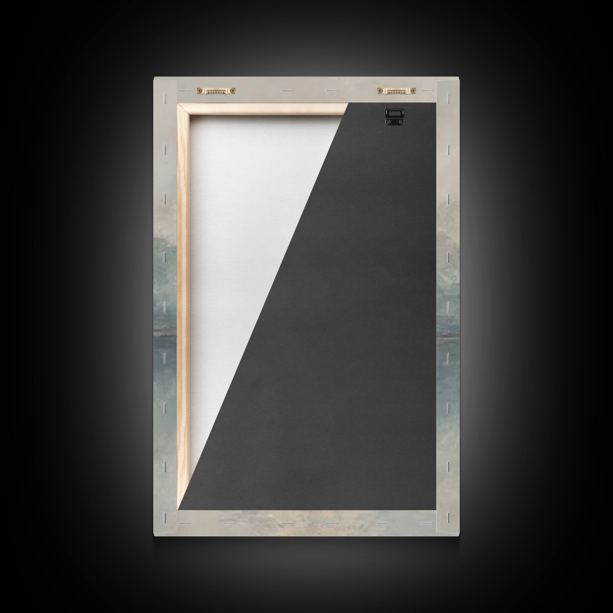 Radiant Cross Sky – Framed Canvas Print – Christian Wall Art – Christian Art Canvas – Minimalist Christian Art – Subtle Christian Art – Chr