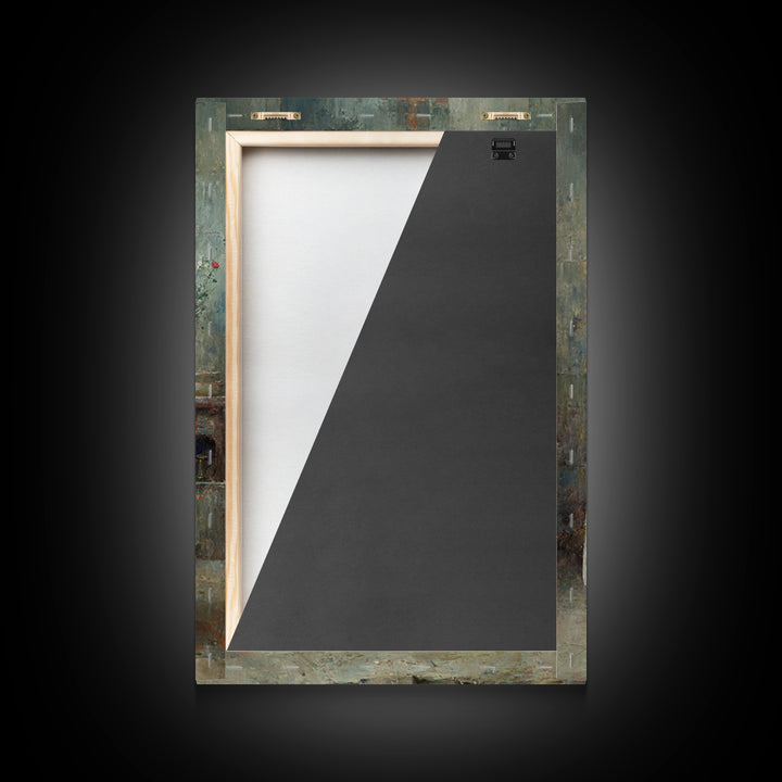 Table Of Grace | Framed Canvas Print | Christian Art Canvas | Christian Wall Art | Vintage Christian Art | Christian Art Gift
