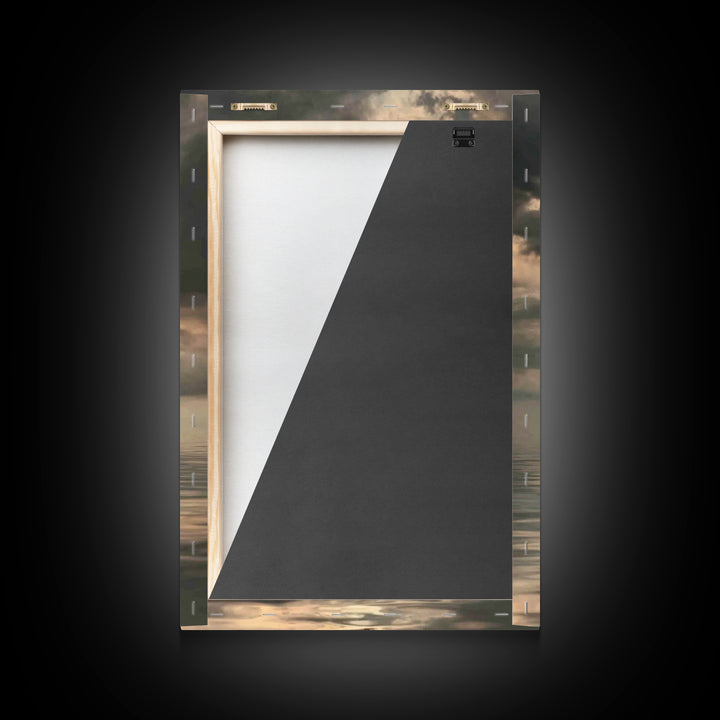 Eternal Walk, Framed Canvas Print, Christian Art Canvas, Christian Wall Art, Jesus Painting, Christian Decor, Christian Gift