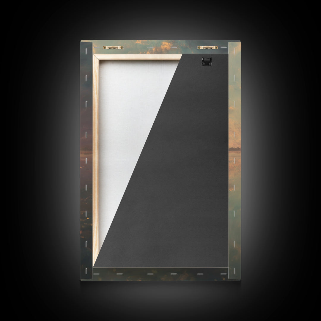 Serenity Walk – Framed Canvas Print – Christian Wall Art – Christian Gift – Christian Decor – Christian Art Canvas – Jesus Painting