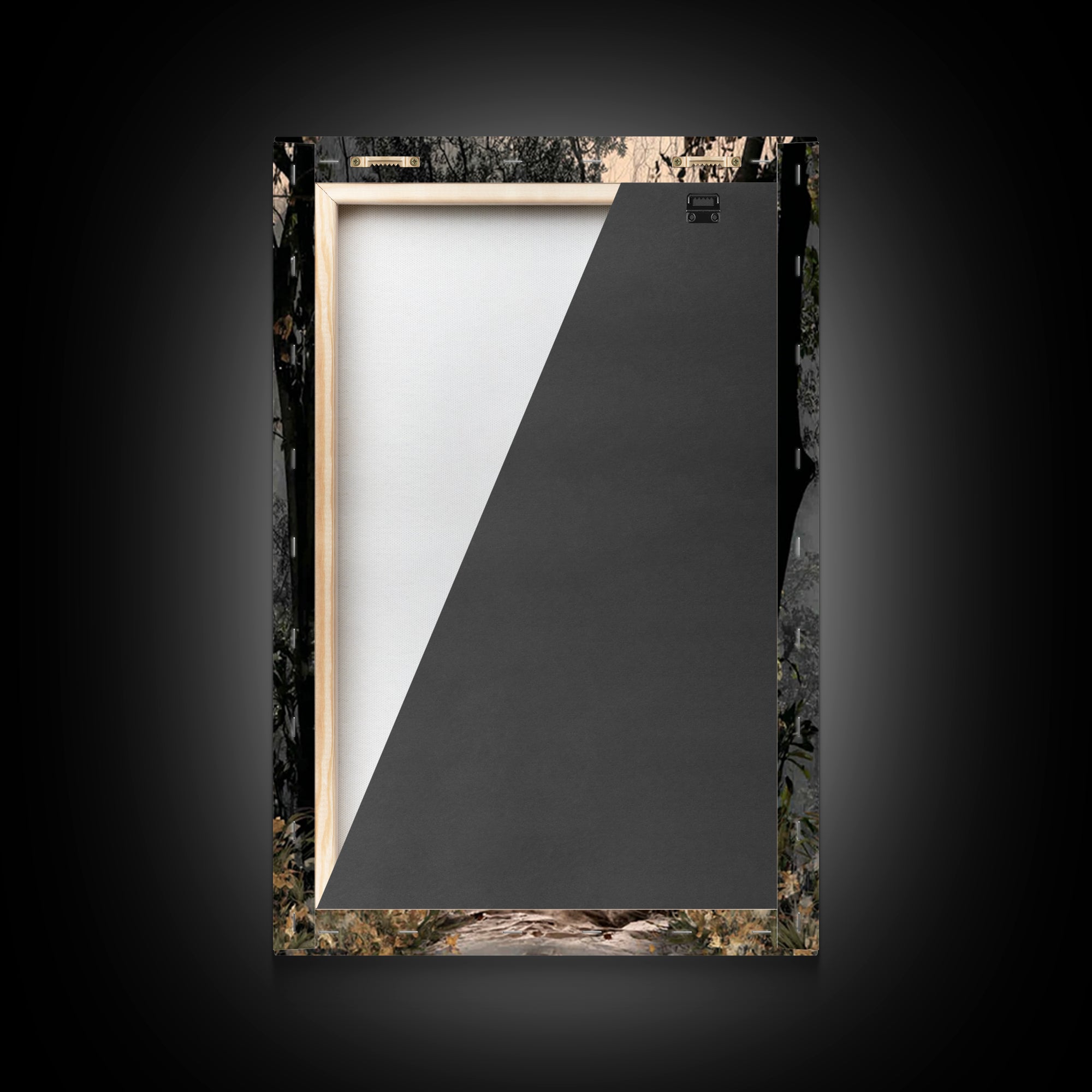 The Wandering Light – Framed Canvas Print – Christian Wall Art – Jesus Painting – Modern Christian Art – Subtle Christian Art – Christian D