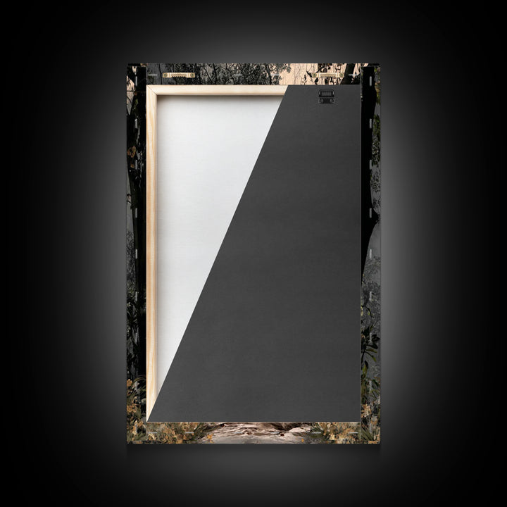 The Wandering Light – Framed Canvas Print – Christian Wall Art – Jesus Painting – Modern Christian Art – Subtle Christian Art – Christian D
