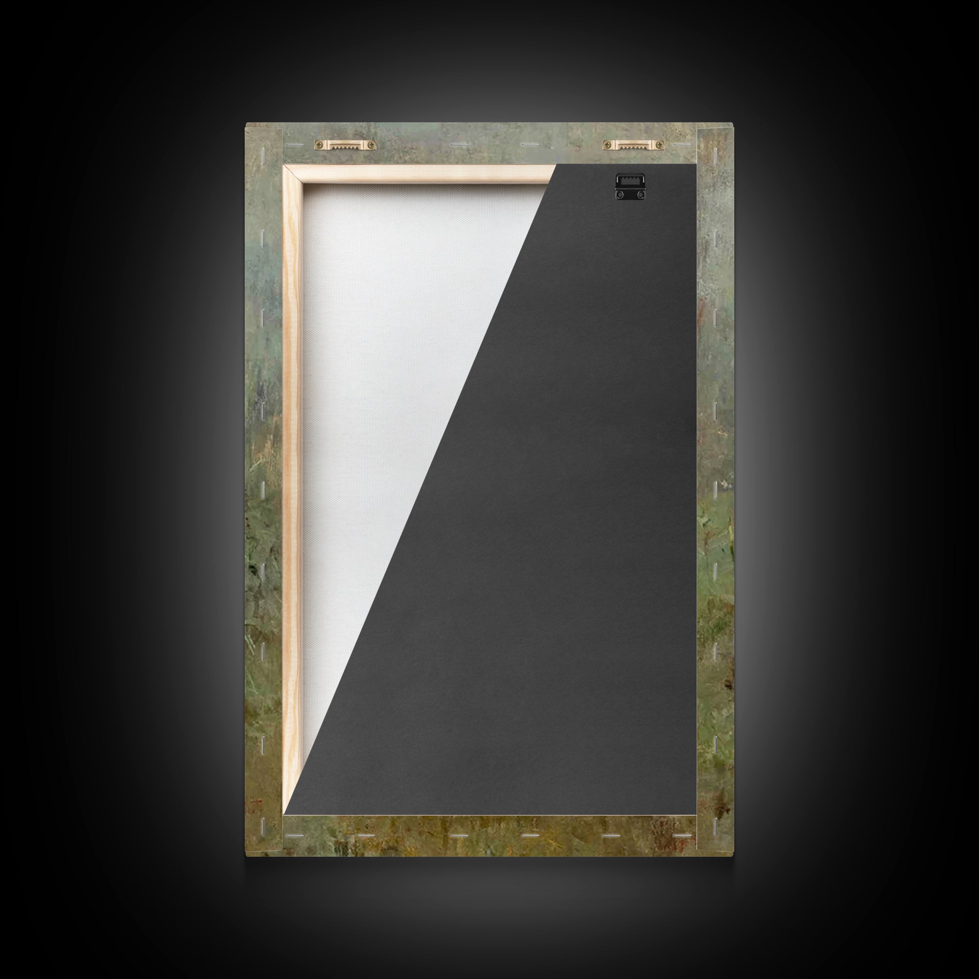 Lily Rest – Framed Canvas Print – Christian Wall Art – Christian Gift – Vintage Christian Art – Christian Art Canvas – Subtle Christian Art
