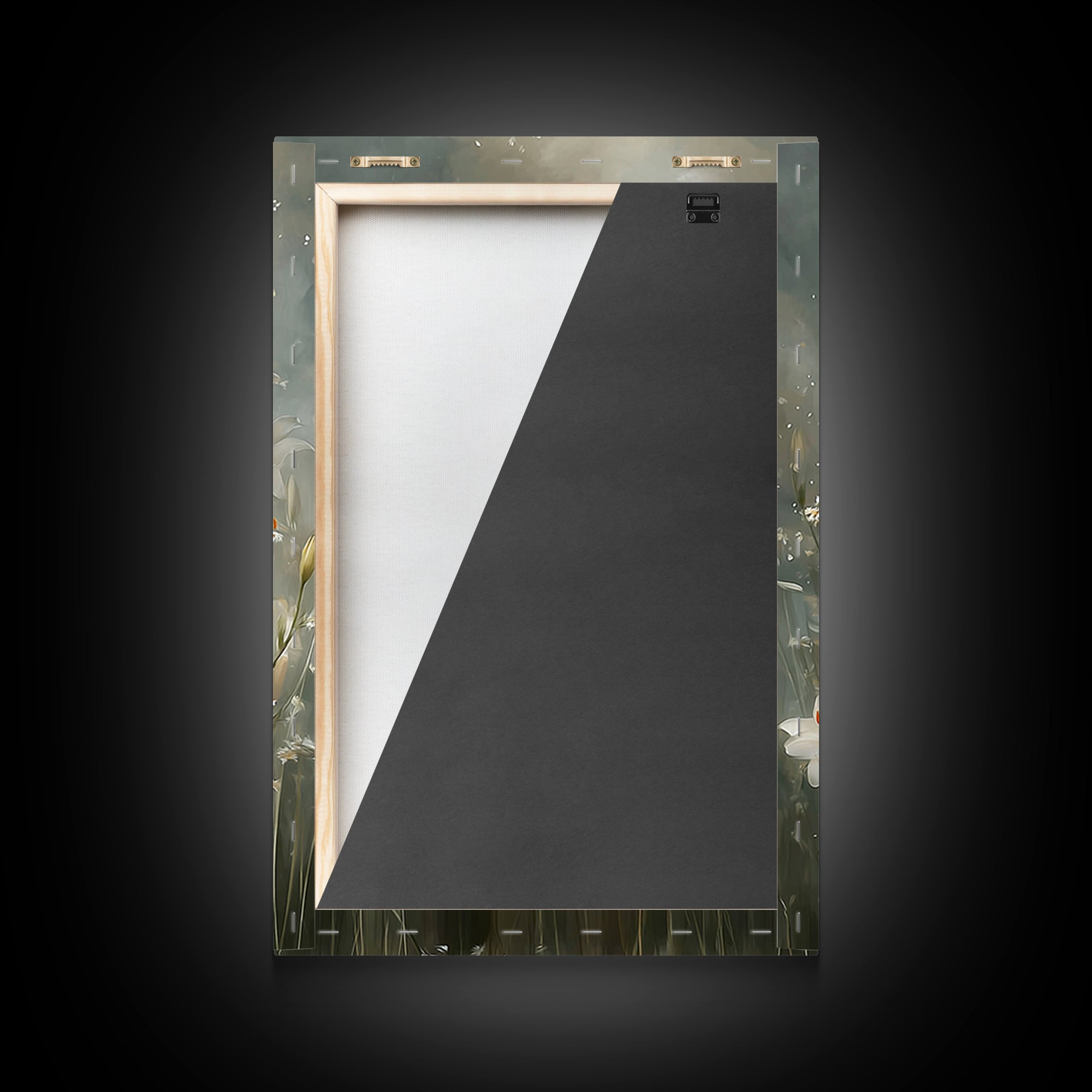 Meadow Serenity – Framed Canvas Print – Christian Wall Art – Christian Art Canvas – Christian Art Print – Christian Gift – Minimalist Chris
