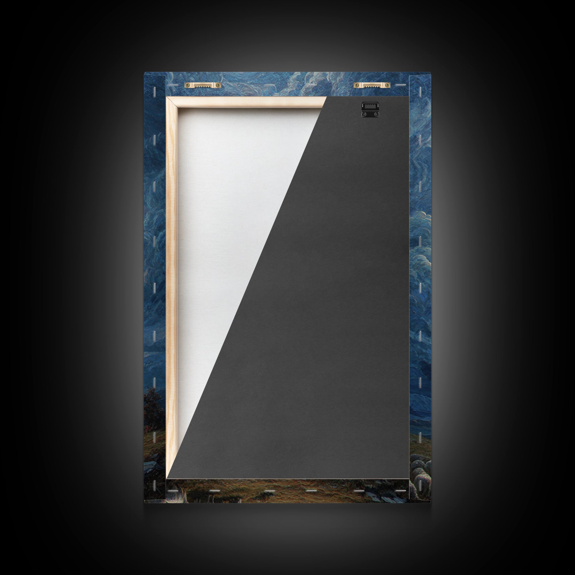 Starry Glory Sky | Framed Canvas Print | Christian Wall Art | Christmas Art | Christian Art Canvas | Christian Christmas Art