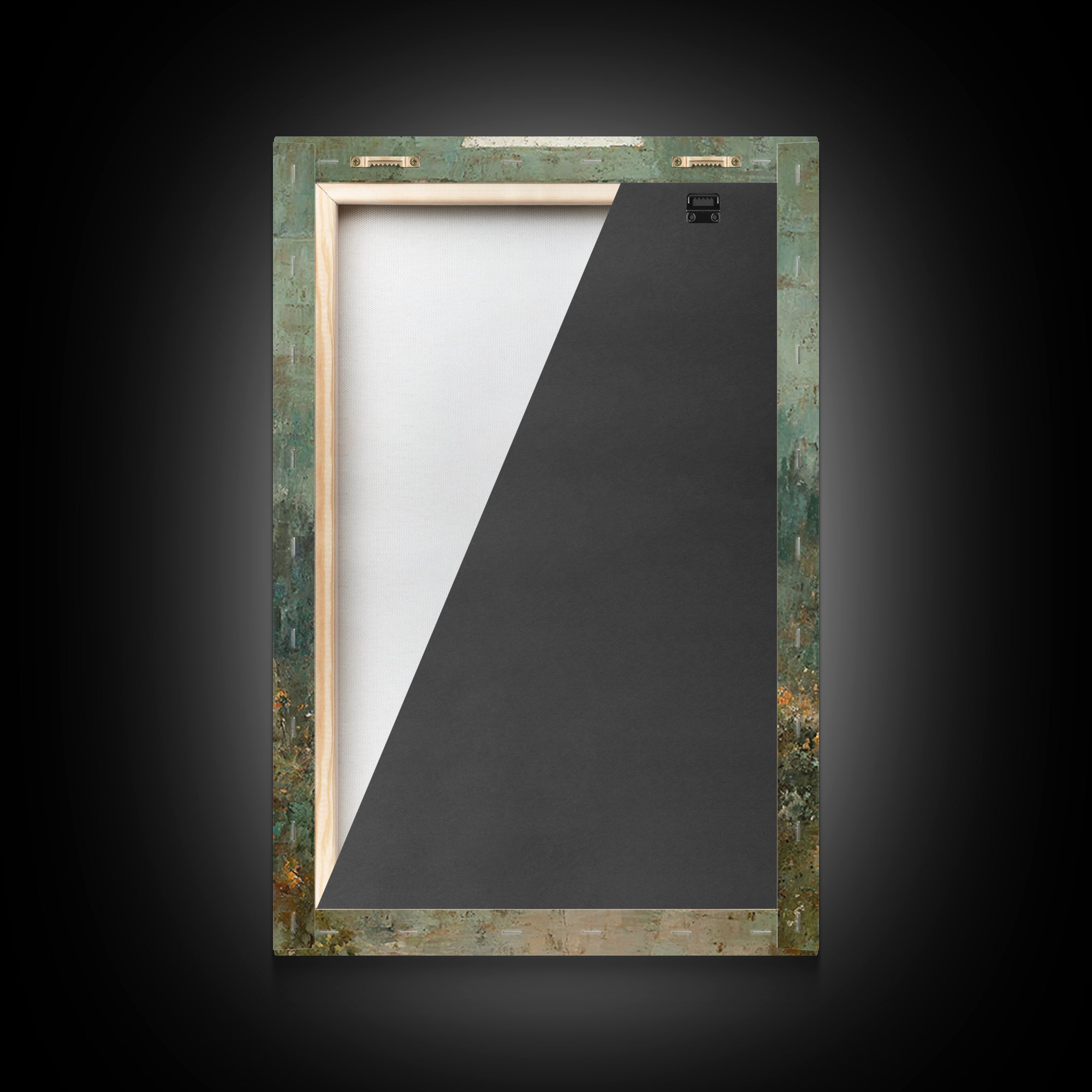 Heavenly Visitation – Framed Canvas Print – Christian Art Canvas – Christian Wall Art – Modern Christian Art – Christian Painting – Christi