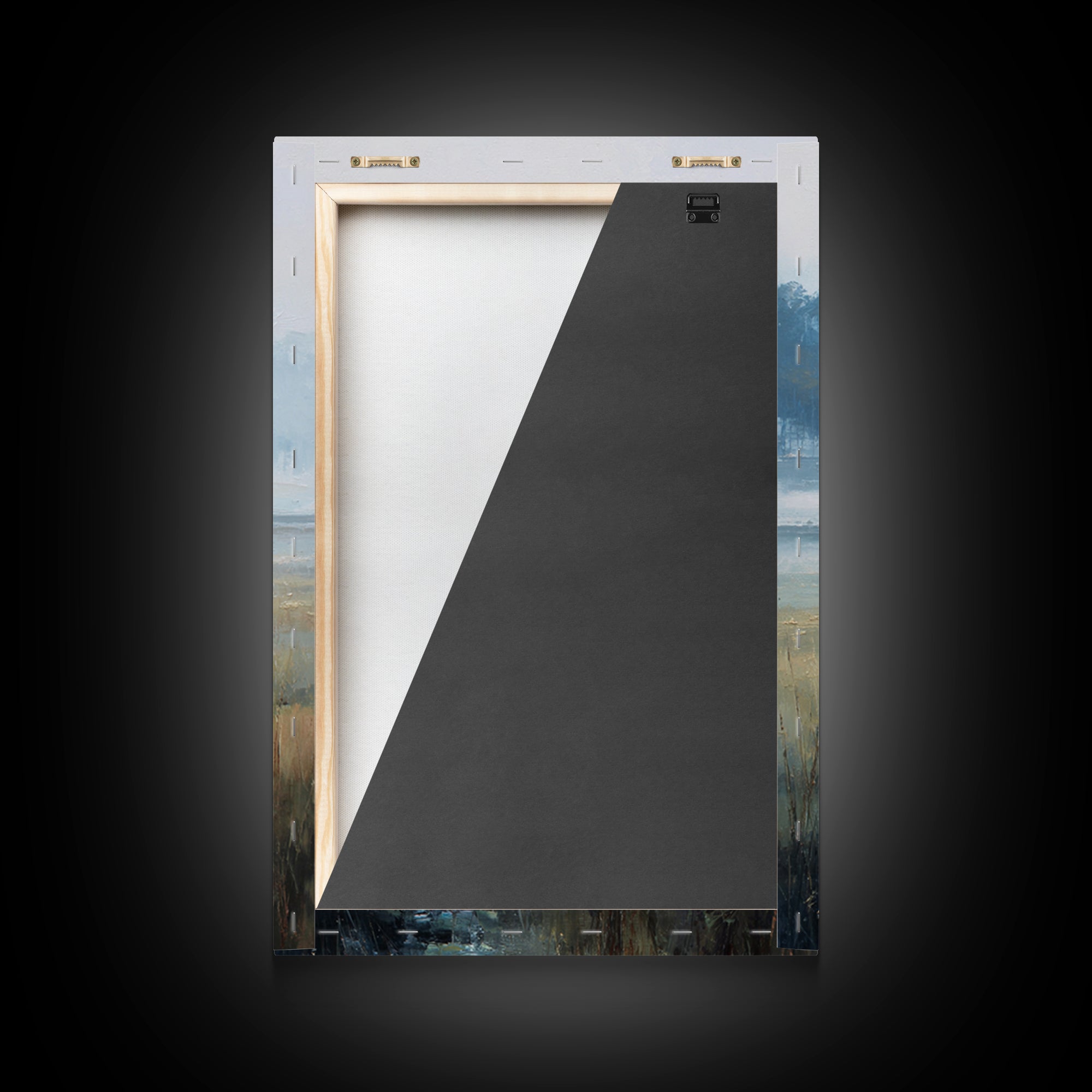 Quiet Shepherd – Framed Canvas Print – Christian Wall Art – Christian Art Canvas – Christian Painting – Christian Art – Pastoral Scenery