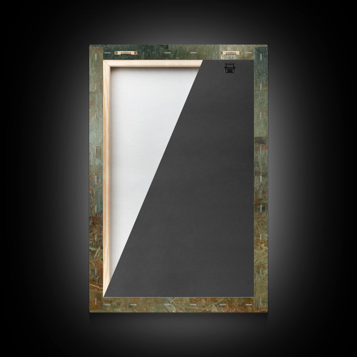 Humble Straw Rest – Framed Canvas Print – Christian Art Canvas – Christmas Wall Art – Jesus Painting – Vintage Christian Art – Christian De