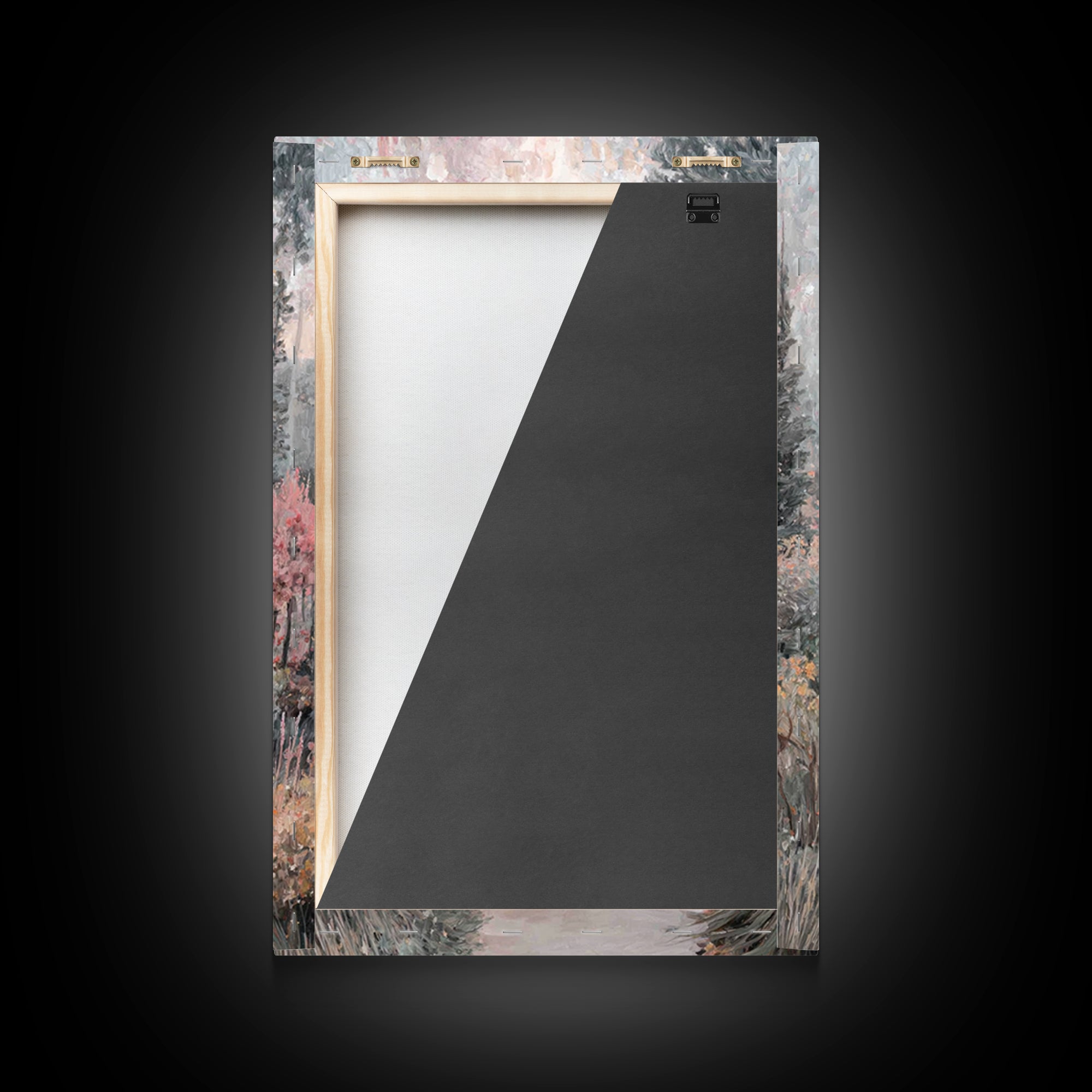 Garden Of Light – Framed Canvas Print – Christian Wall Art – Jesus Painting – Modern Christian Art – Christian Art Canvas – Christian Art G