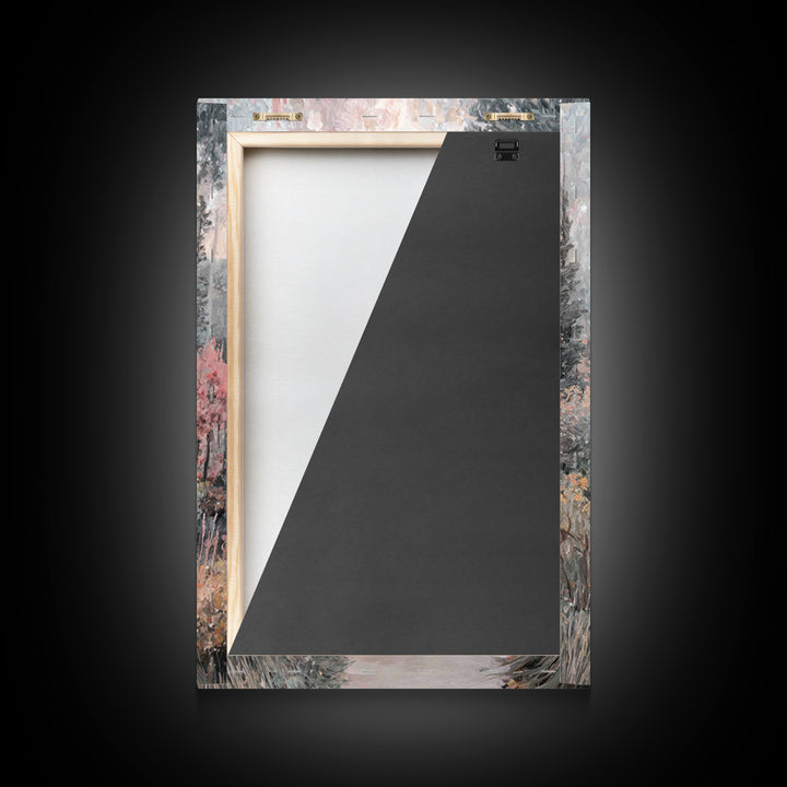 Garden Of Light – Framed Canvas Print – Christian Wall Art – Jesus Painting – Modern Christian Art – Christian Art Canvas – Christian Art G