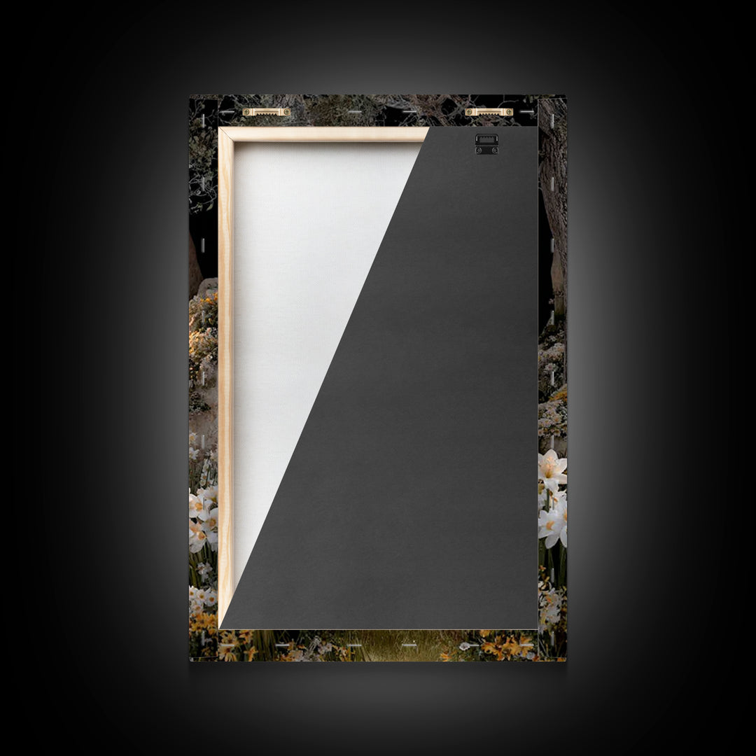 Eternal Promise | Framed Canvas Print | Christian Wall Art | Jesus Painting Canvas | Christian Christmas Art | Christian Decor