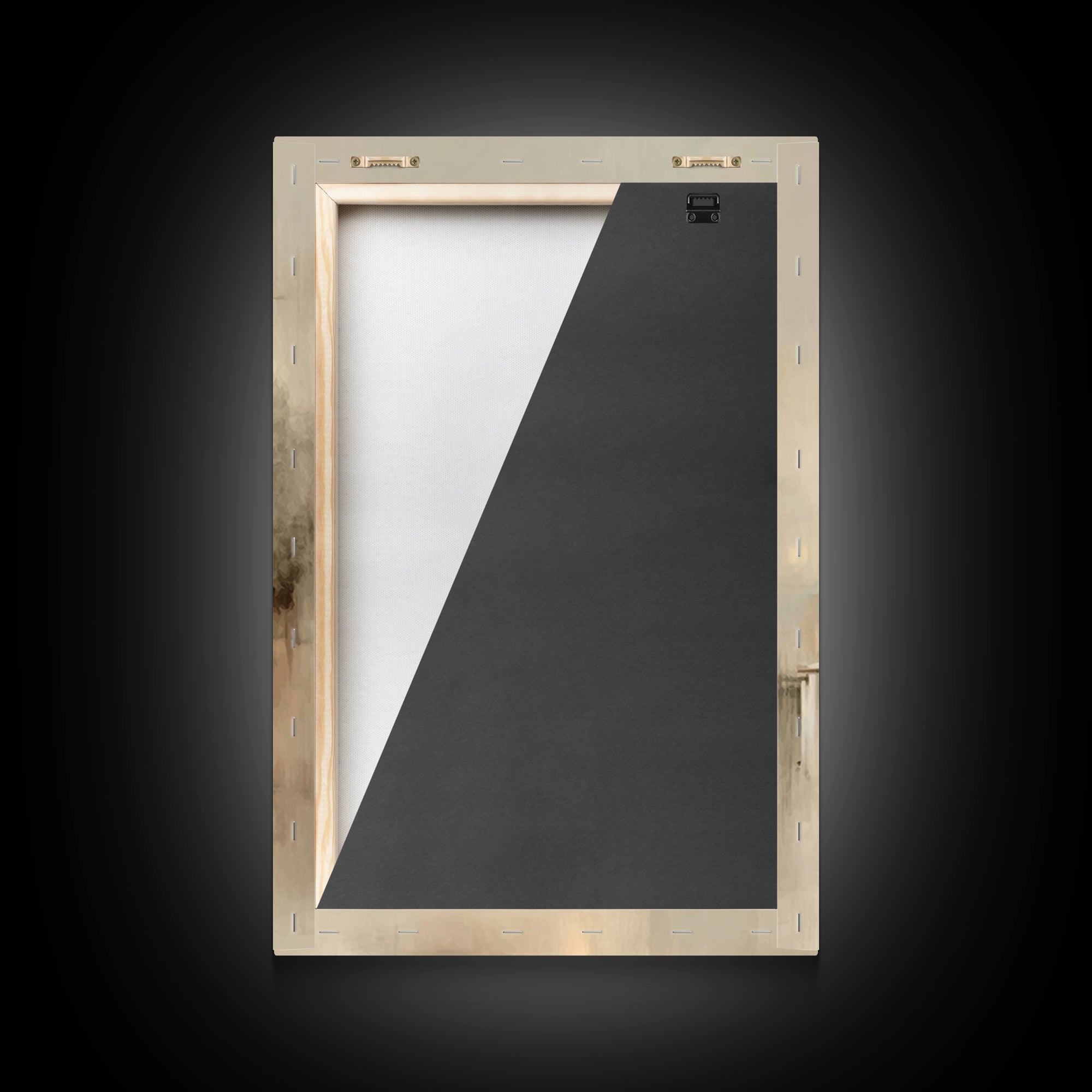 Lantern Village Glow – Framed Canvas Print – Christian Wall Art – Christian Art Print – Christmas Art Prints – Subtle Christian Art – Chris