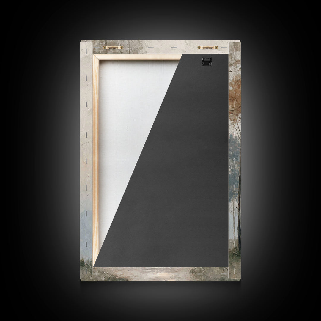 Dawn Of Hope – Framed Canvas Print – Christian Wall Art – Subtle Christian Art – Christian Art Canvas – Minimalist Christian Art – Christia