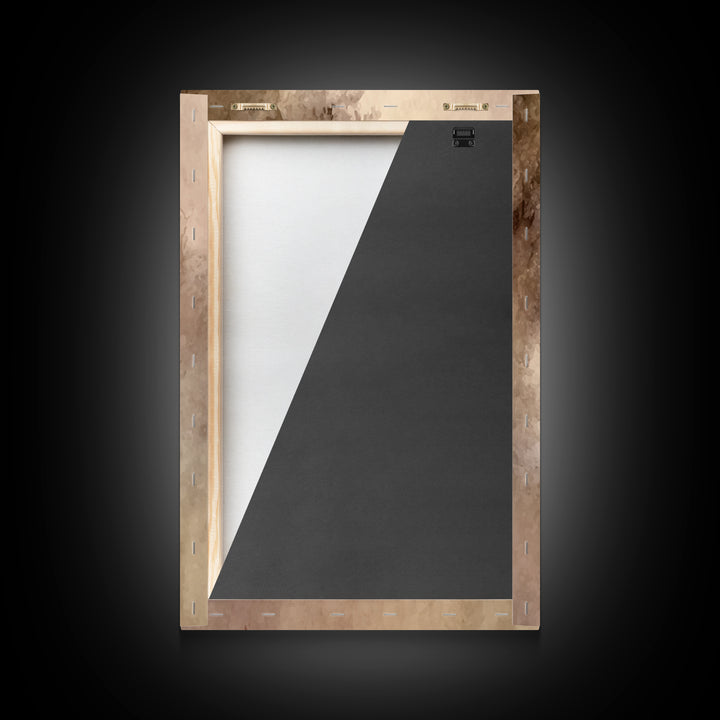Light Of Eternity – Framed Canvas Print – Christian Wall Art – Christian Art Canvas – Jesus Painting – Subtle Christian Art – Christian Gif