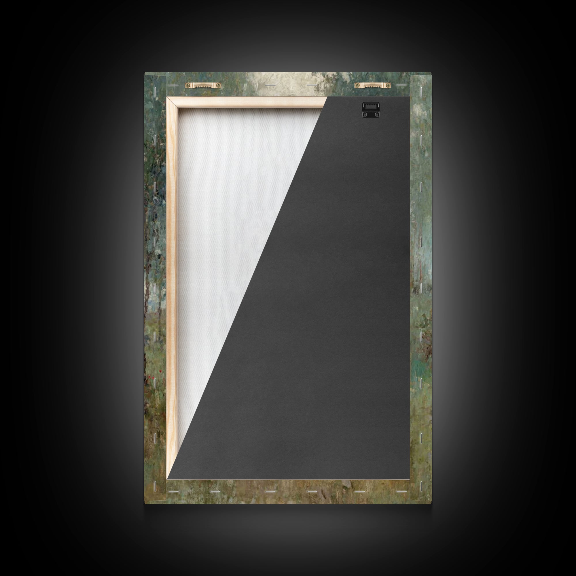 Peaceful Way – Framed Canvas Print – Christian Art – Christian Wall Art – Jesus Painting – Vintage Christian Art – Christian Gift Ideas
