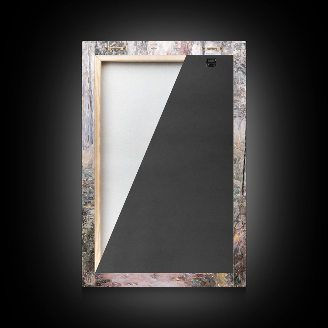 Path Of Grace – Framed Canvas Print – Christian Wall Art – Christian Art Print – Jesus Painting – Modern Christian Art – Christian Gift