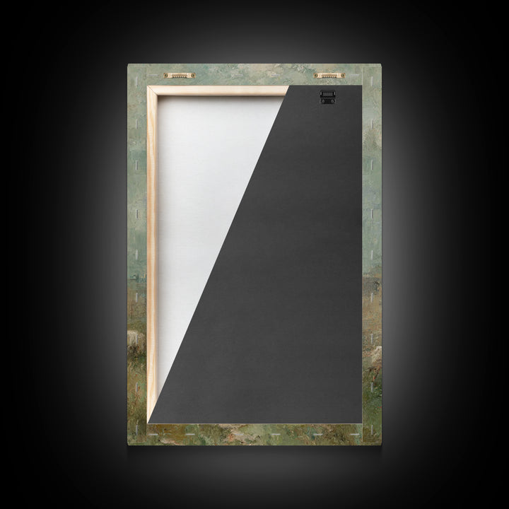 Radiant Shepherd – Framed Canvas Print – Jesus Painting – Christian Wall Art – Christian Art Canvas – Christian Christmas Art – Large Chris