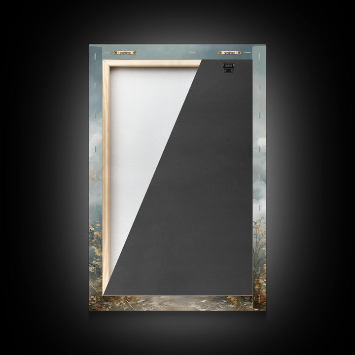 Heavenbound Lamb – Framed Canvas Print – Christian Christmas Art – Christian Wall Art – Christian Art Print – Modern Christian Art – Jesus