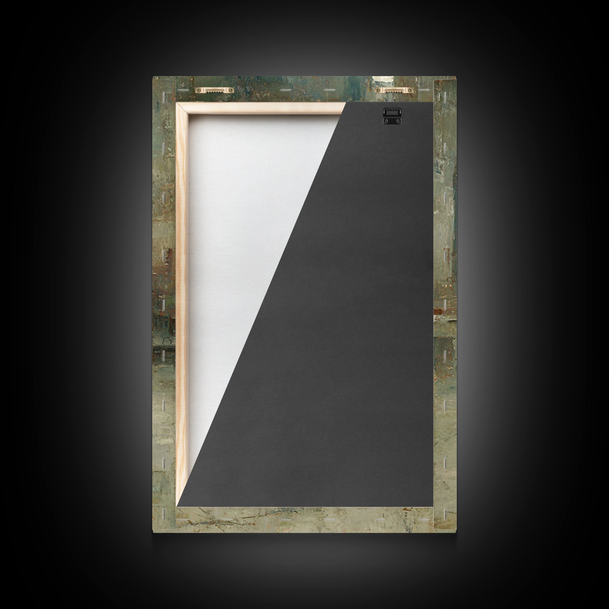 Sanctuary Light – Framed Canvas Print – Christian Art Canvas – Christian Wall Art – Moody Christian Art – Christian Paintings – Vintage Chr