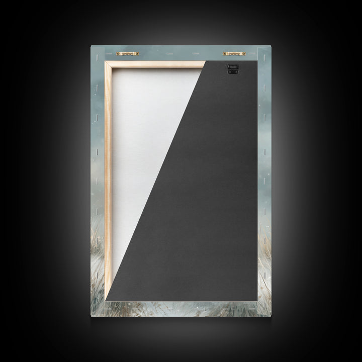 Radiant Salvation – Framed Canvas Print – Christian Wall Art – Christian Art Canvas – Christmas Art – Moody Christmas Art – Christian Gift