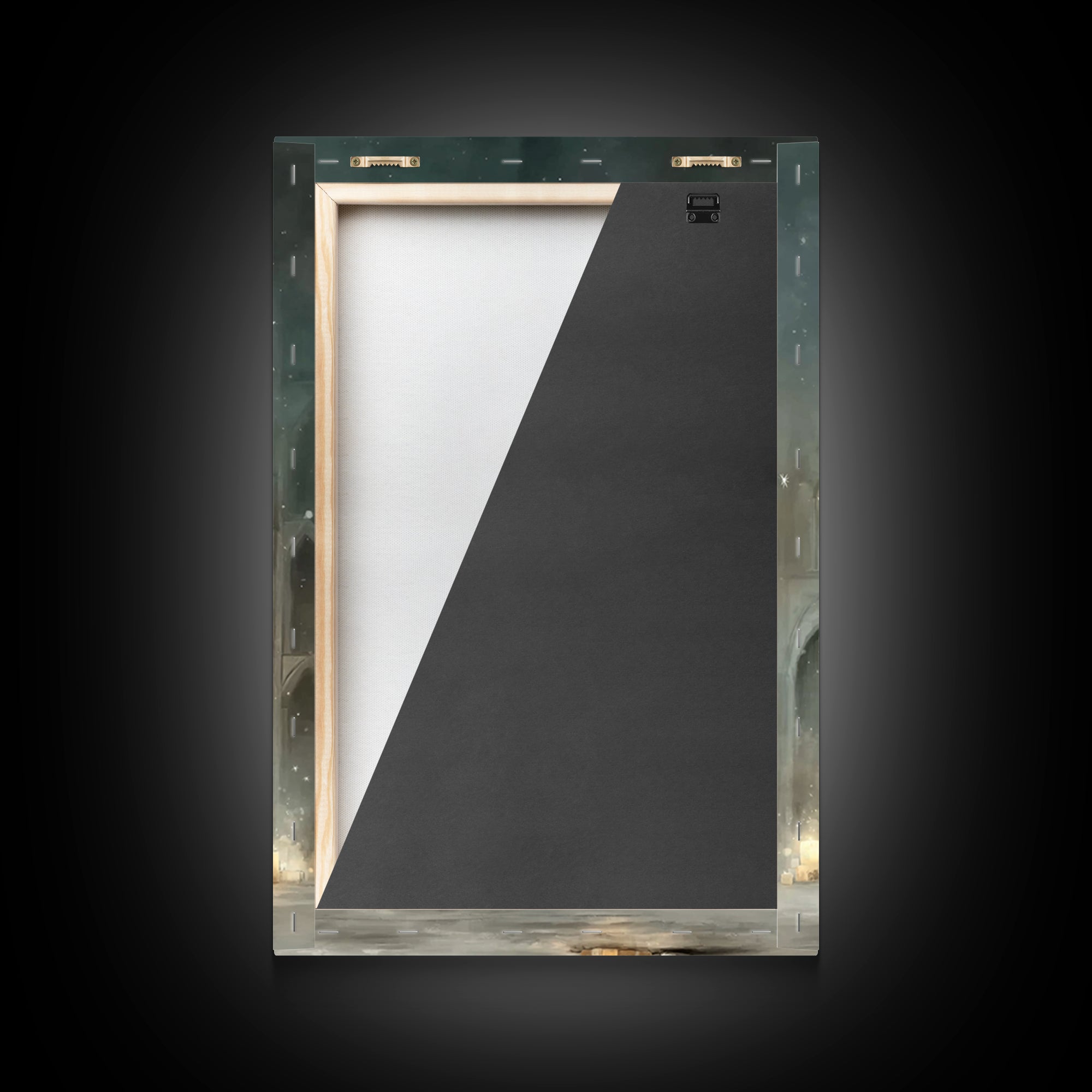 Heavenly Dawn – Framed Canvas Print – Christian Wall Art – Christian Christmas Art – Christian Art Canvas – Modern Christian Art – Christia