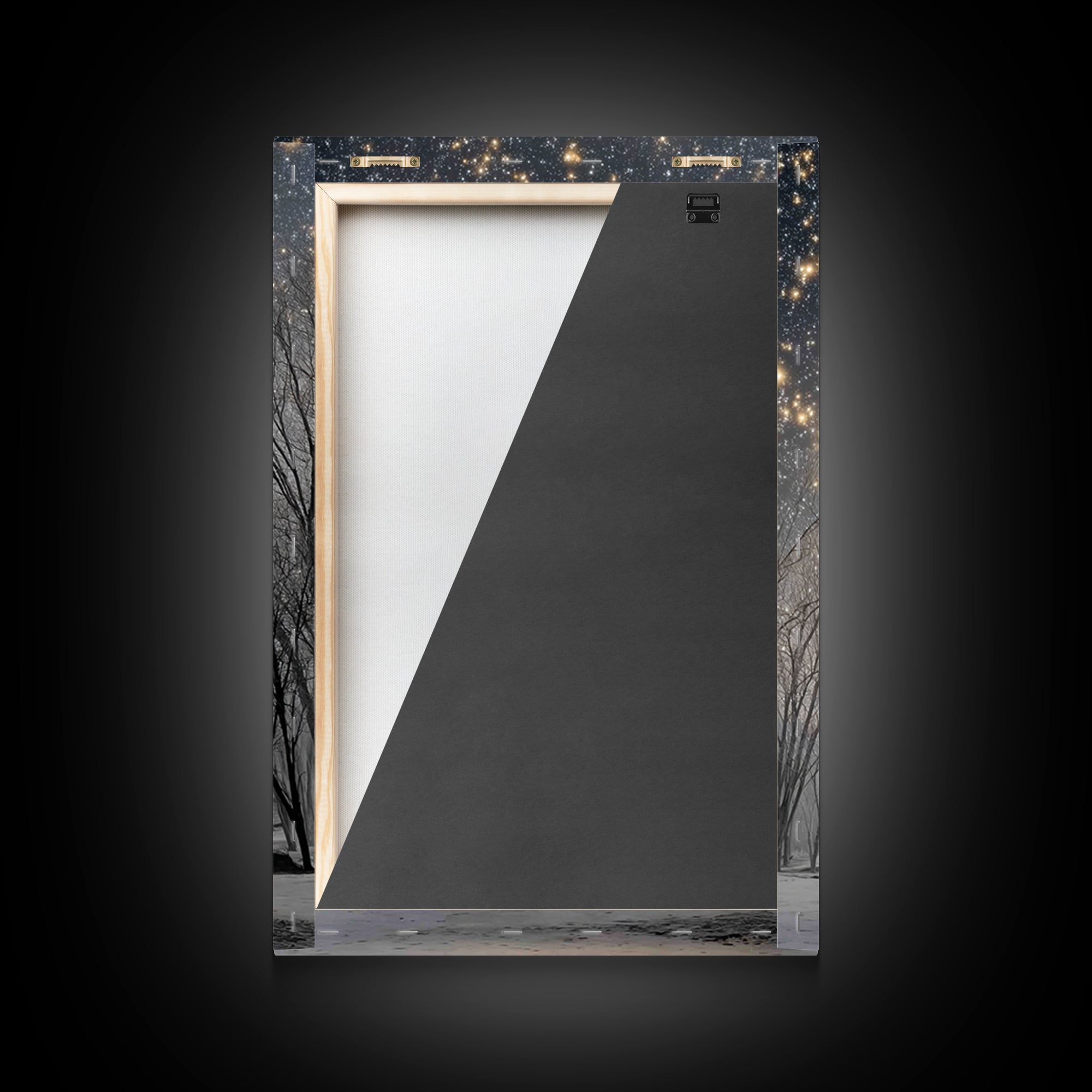 Starborn Nativity – Framed Canvas Print – Christian Christmas Art – Christmas Wall Art – Christmas Art Prints – Christian Art Canvas – Fram