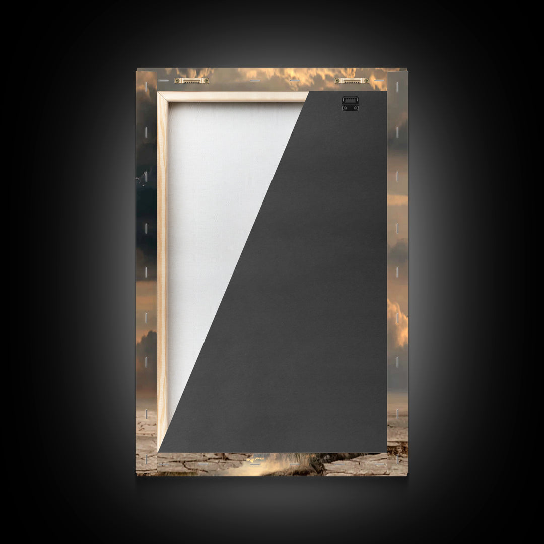 Stormvale Covenant – Framed Canvas Print – Christian Wall Art – Christian Art Canvas – Moody Christian Art – Christian Gift – Christian Dec
