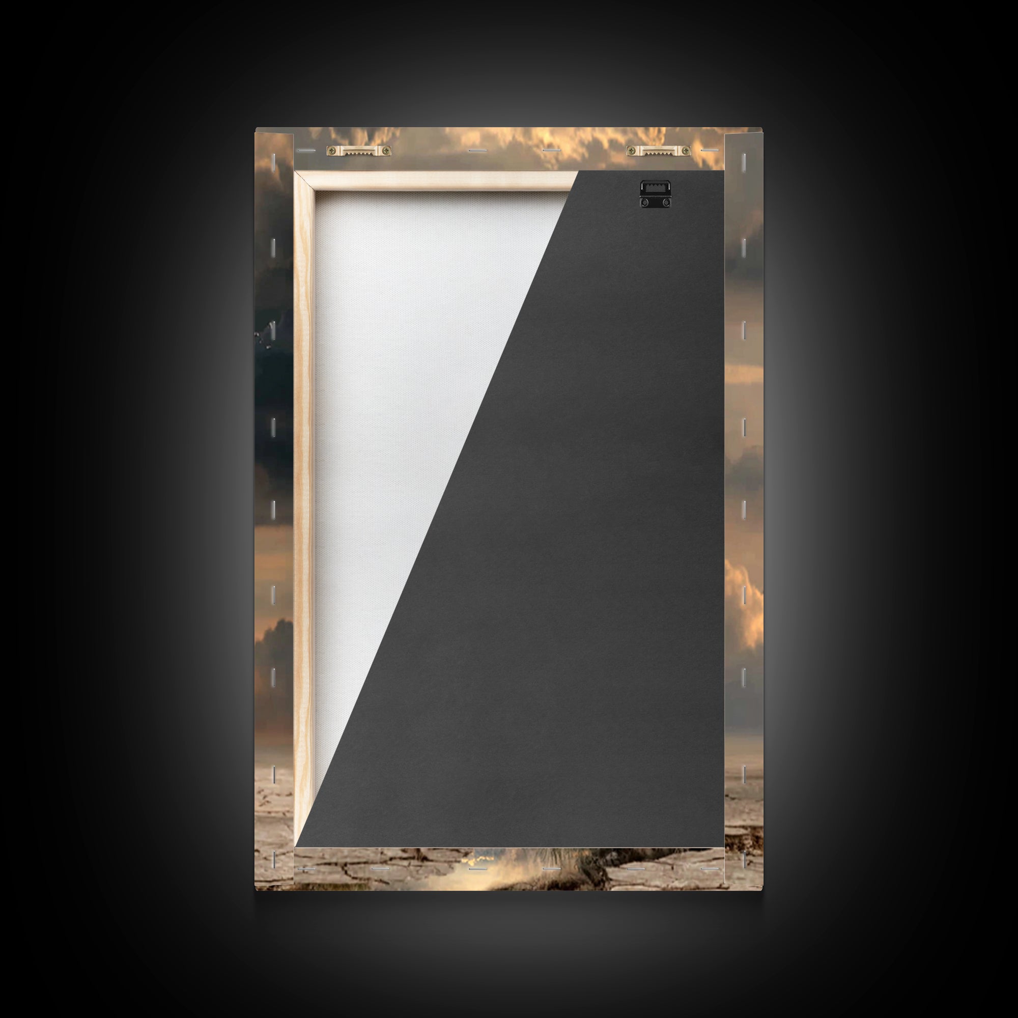 Stormvale Covenant – Framed Canvas Print – Christian Wall Art – Christian Art Canvas – Moody Christian Art – Christian Gift – Christian Dec
