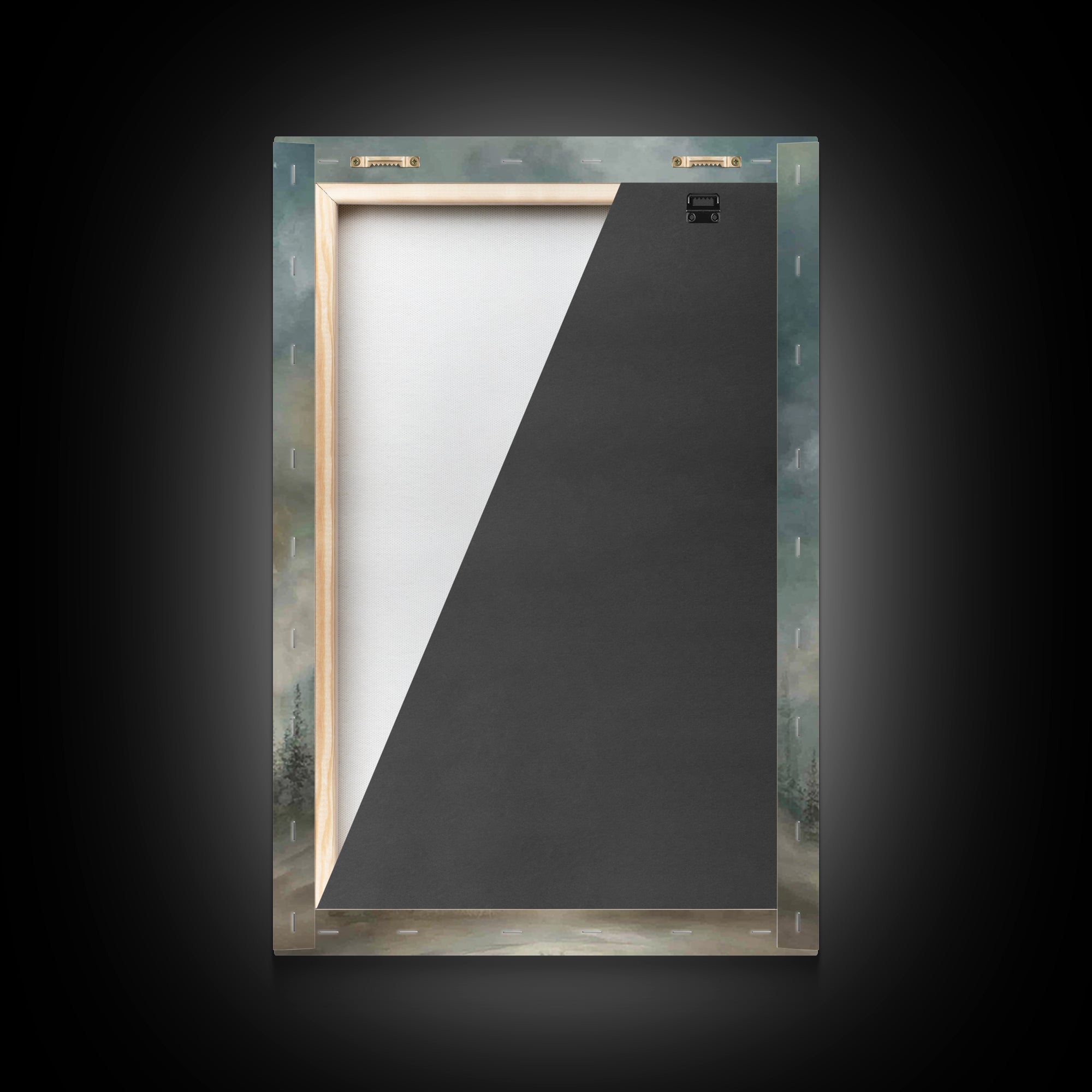 Heavenly Ascent - Framed Canvas Print - Jesus Painting - Christian Wall Art - Christian Art Canvas - Christian Decor - Christmas Art