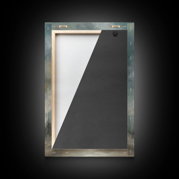 Heavenly Ascent - Framed Canvas Print - Jesus Painting - Christian Wall Art - Christian Art Canvas - Christian Decor - Christmas Art