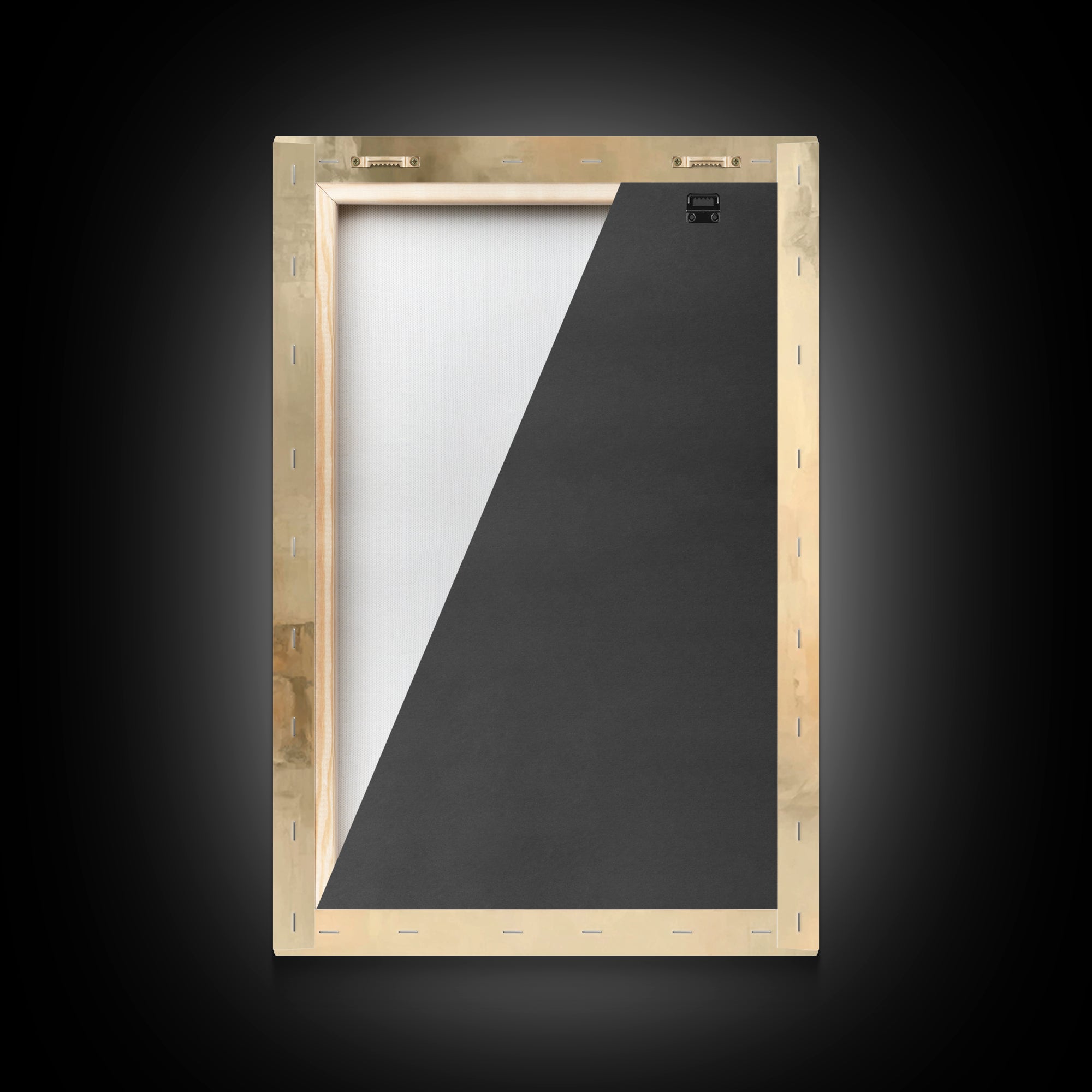 Sacred Hall Glow – Framed Canvas Print – Christian Wall Art – Moody Christian Art – Christian Art Canvas – Subtle Christian Art – Christian