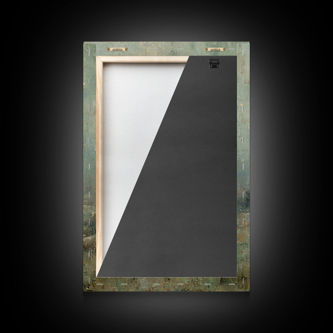 Heavenly Herald – Framed Canvas Print – Christian Wall Art – Christian Art Canvas – Christian Christmas Art – Jesus Painting – Christian De