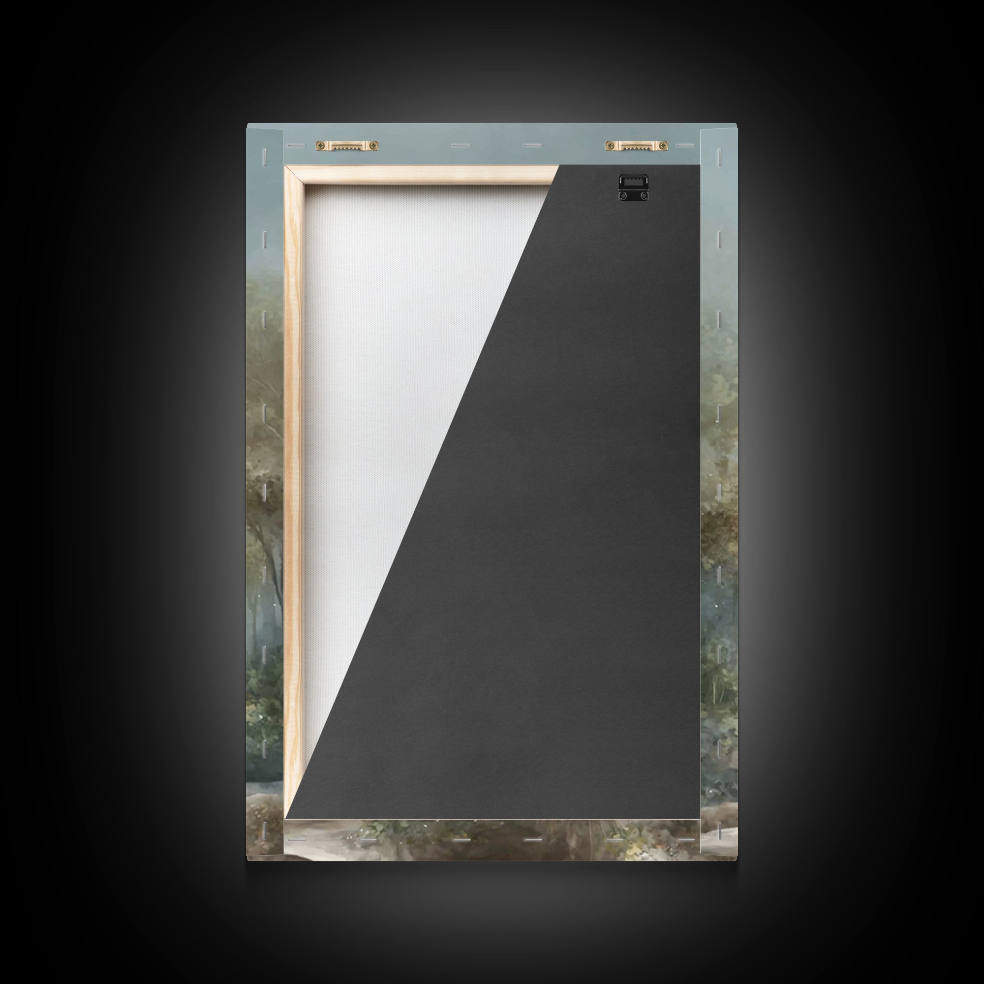 Path Of The Word – Framed Canvas Print – Christian Wall Art – Christian Art Canvas – Christian Gift – Subtle Christian Art