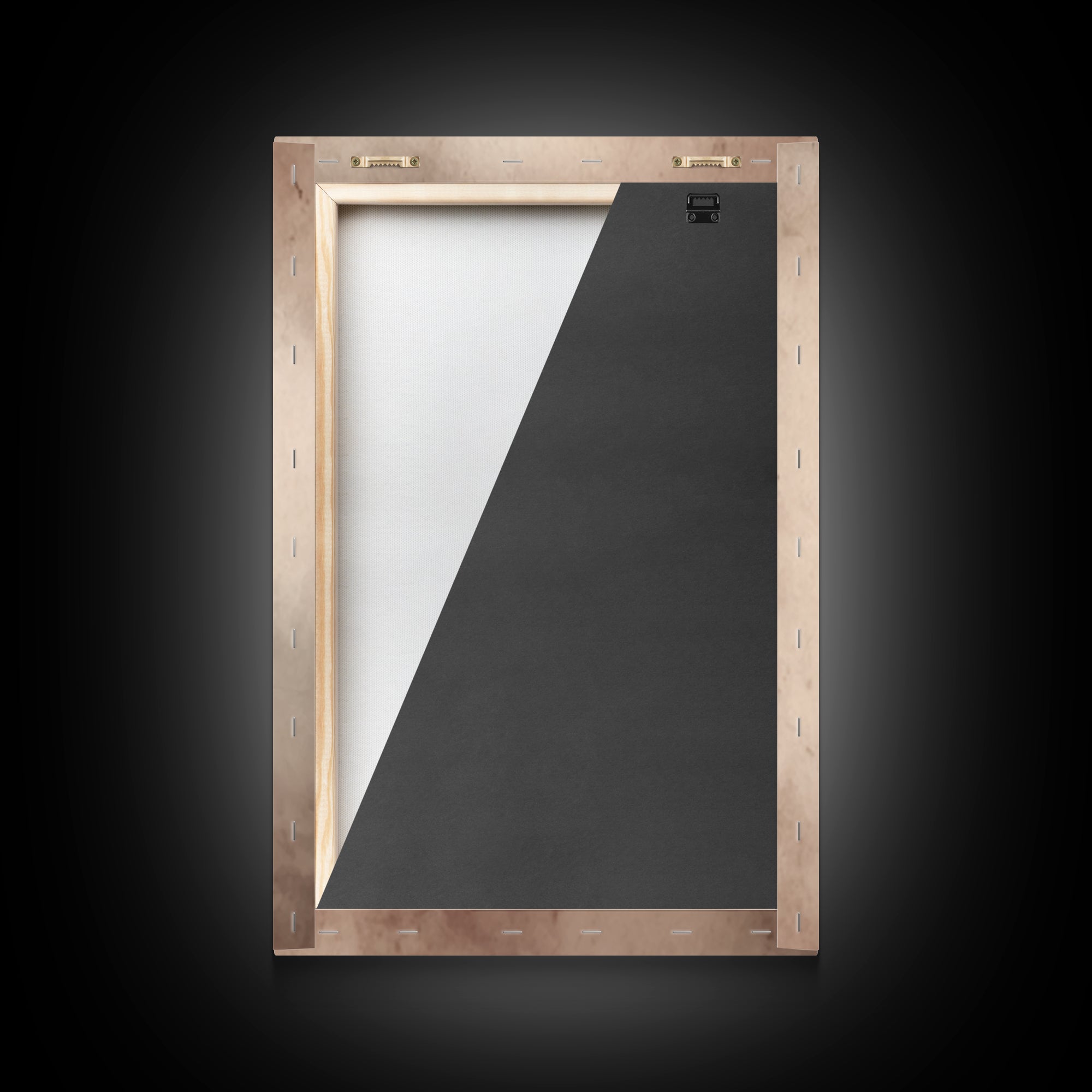 Veiled Guardians – Framed Canvas Print – Christian Art Canvas – Christian Wall Art – Minimalist Christian Art – Christian Decor – Christian