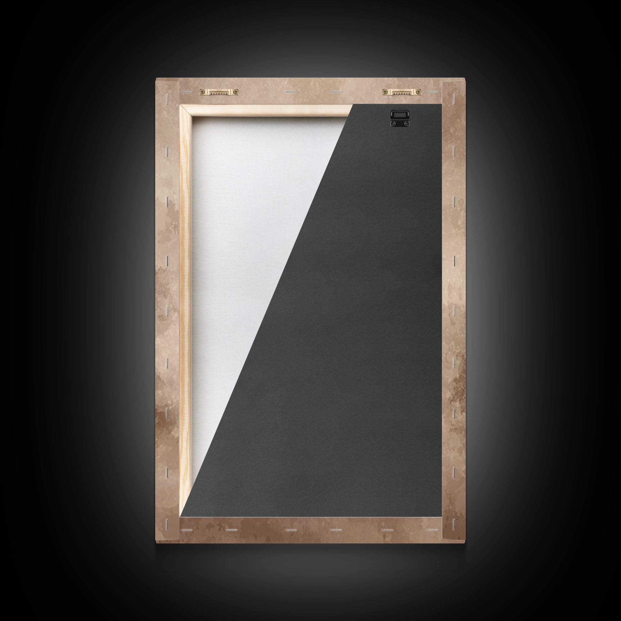 Silent Manger Light – Framed Canvas Print – Christian Christmas Art – Christian Art Canvas – Subtle Christian Art – Christmas Wall Art – Ch