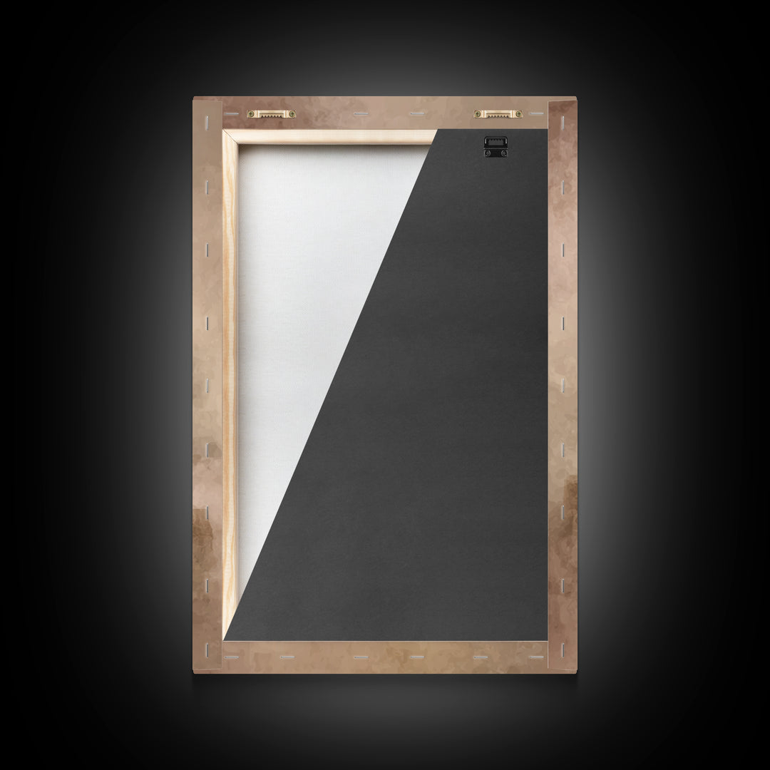 Bethlehem Candles – Framed Canvas Print – Christian Wall Art – Christian Christmas Decorations – Christian Art Canvas – Christmas Art – Chr