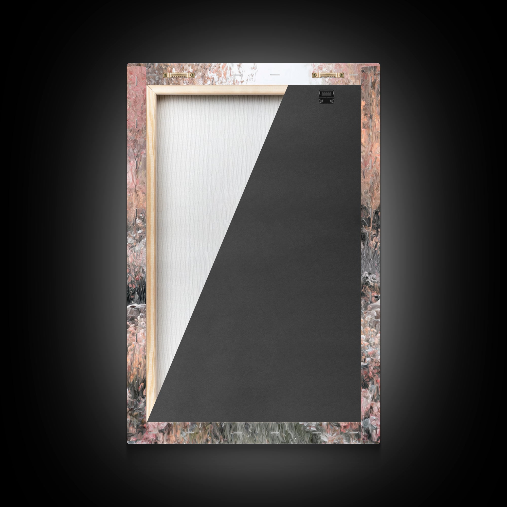 Garden Of Peace – Framed Canvas Print – Christian Wall Art – Jesus Painting – Christian Art Canvas – Christian Decor – Modern Christian Art