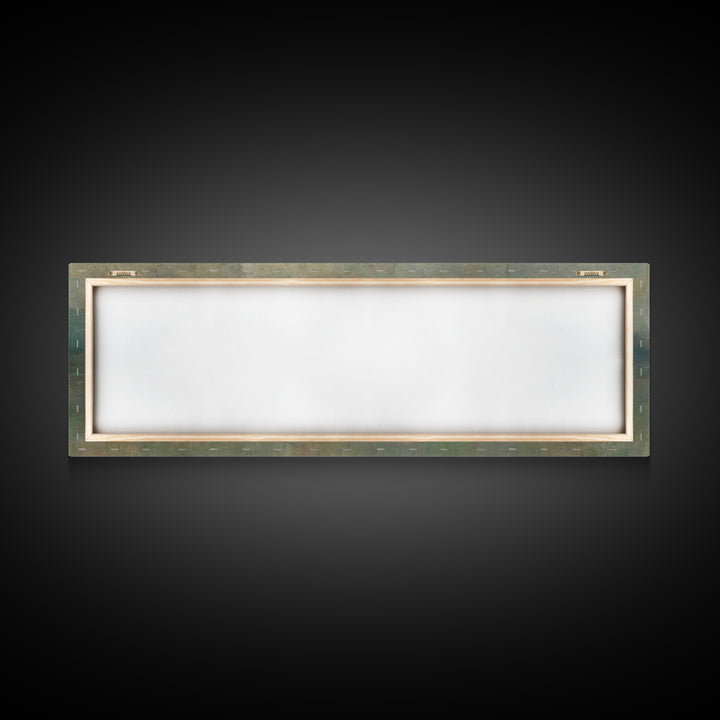 Midnight Bethlehem Light – Framed Canvas Print – Panoramic Art – Christian Wall Art – Christian Art Canvas – Christmas Art – Modern Christi