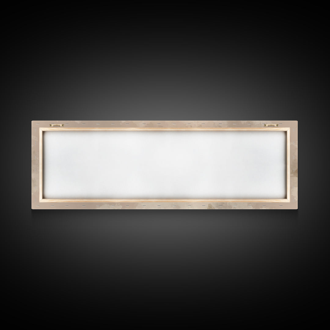 Silent Morning Watch – Framed Canvas Print – Panoramic Print – Christian Art Canvas – Jesus Painting – Christian Art