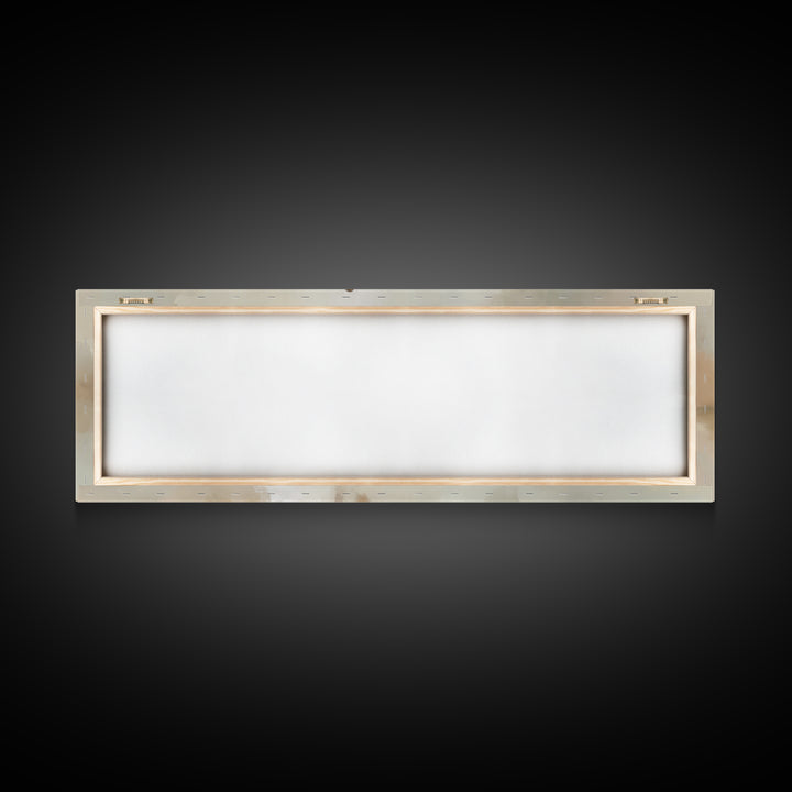 Gentle Pasture Light | Framed Canvas Print | Christian Wall Art | Panoramic Frame | Jesus Canvas Art | Christmas Art