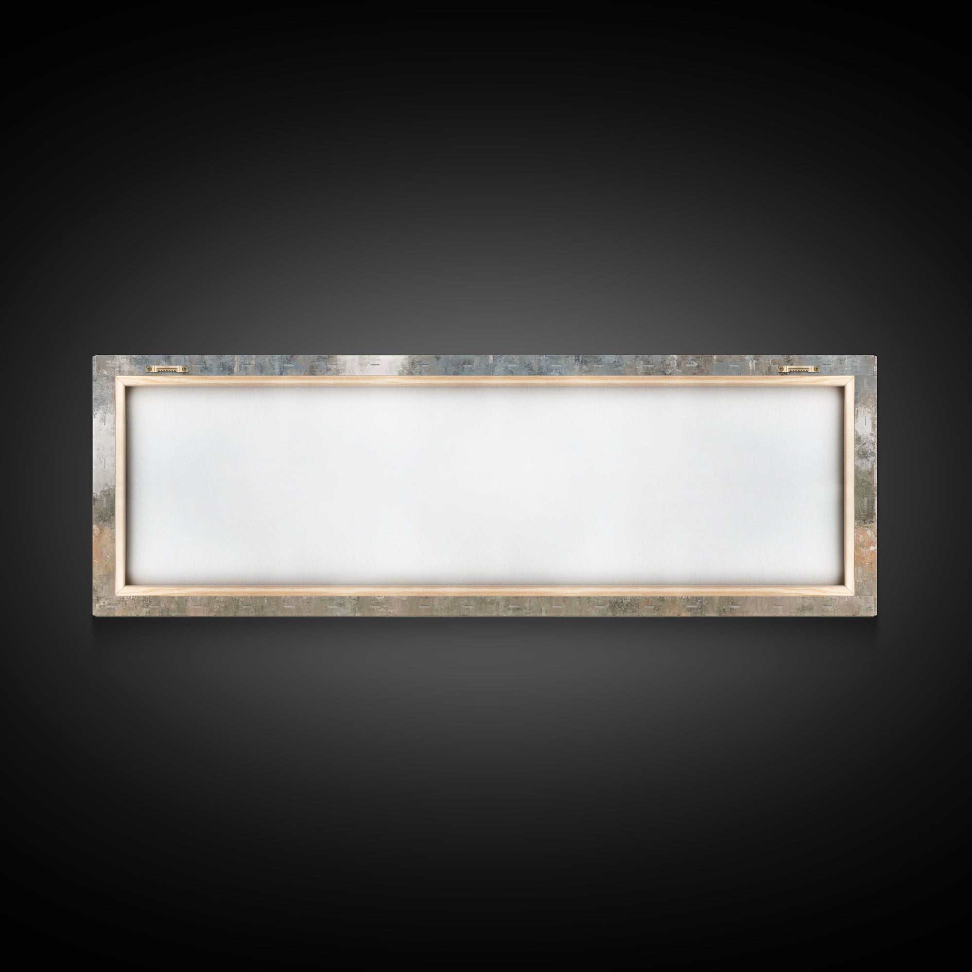 Garden Of Grace | Framed Canvas Print | Christian Art Canvas | Panoramic Print | Jesus Painting | Christian Decor