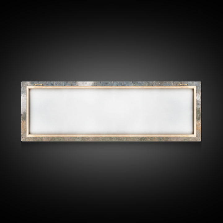 Garden Of Grace | Framed Canvas Print | Christian Art Canvas | Panoramic Print | Jesus Painting | Christian Decor