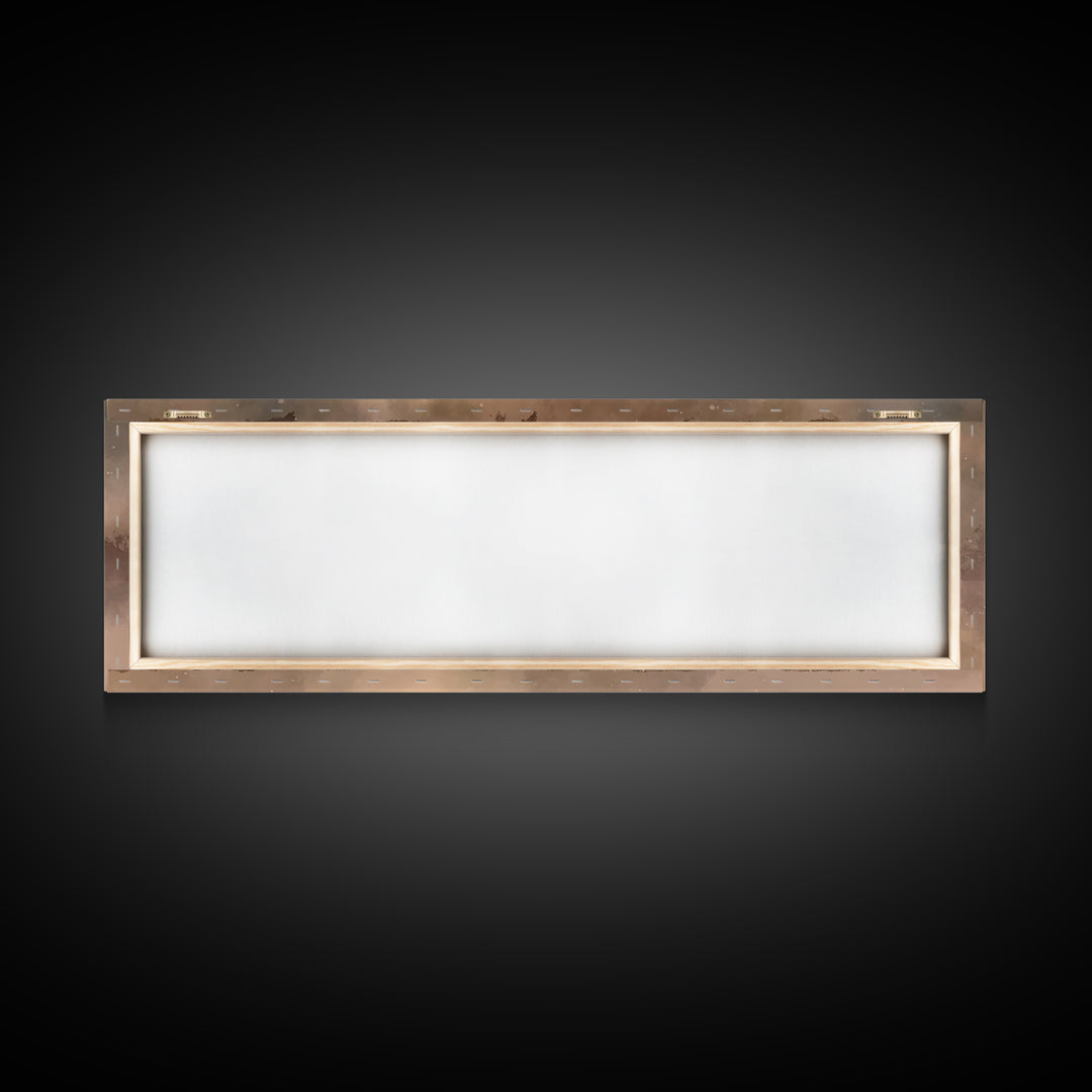 The Guiding Star – Framed Canvas Print – Panoramic Wall Art – Christian Wall Art – Christian Art Canvas – Christmas Art – Jesus Painting