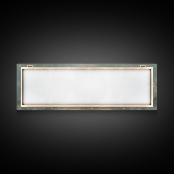 Heavenly Dawn Rise – Framed Canvas Print – Christian Art Canvas – Jesus Painting – Panoramic Frame – Christmas Art