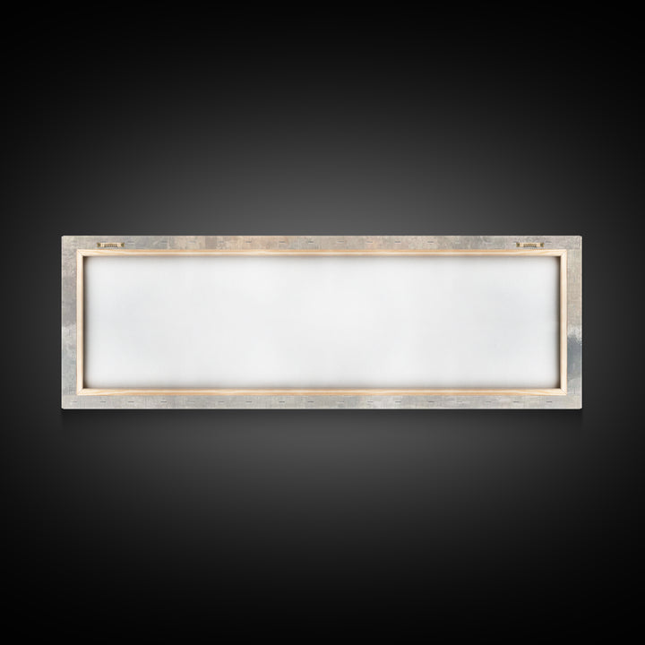 Waves Of Salvation – Framed Canvas Print – Christian Art – Jesus Canvas Art – Panoramic Wall Art – Christian Painting – Christian Gift Idea