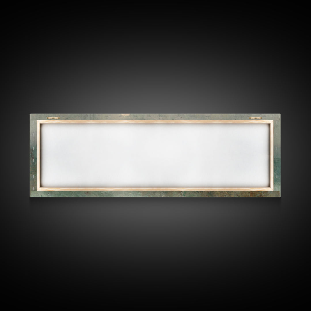 Ocean Of Peace, Framed Canvas Print, Jesus Painting, Christian Wall Art, Panoramic Print, Christian Art Canvas, Christian Christmas Art