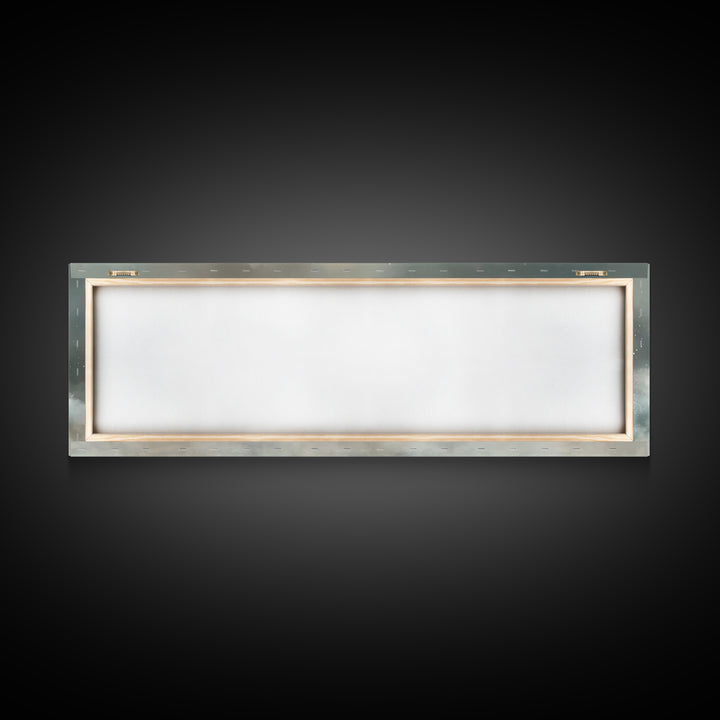 Eternal Wave Dawn – Framed Canvas Print – Christian Art Canvas – Panoramic Painting – Jesus Wall Art – Christian Art – Christian Gift